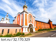 Holy-Varsonofievsky Pokrovo-Selischenskiy nunnery (2018 год). Стоковое фото, фотограф FotograFF / Фотобанк Лори