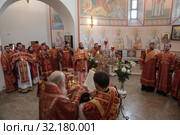 Священническая хиротония в Усово. VIII Елисаветинский Крестный ход (2019 год). Редакционное фото, фотограф Дмитрий Неумоин / Фотобанк Лори