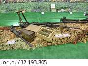 Кубинка, военно-патриотический парк "Патриот", Международный военно-технический форум "Армия-2018". Сирийская экспозиция. Оружие захваченное у террористов в Сирии. Редакционное фото, фотограф Игорь Долгов / Фотобанк Лори