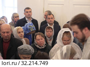 Великое освящение Христорождественского храма села Мытники Рузского района (2019 год). Редакционное фото, фотограф Дмитрий Неумоин / Фотобанк Лори