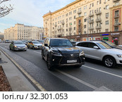 Автомобиль с красивыми номерами. Москва (2019 год). Редакционное фото, фотограф Кузнецов Максим / Фотобанк Лори