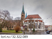 Augsburg Cathedral, Germany (2018 год). Стоковое фото, фотограф Boris Breytman / Фотобанк Лори