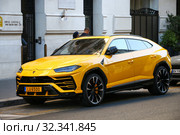 Lamborghini Urus (2019 год). Редакционное фото, фотограф Art Konovalov / Фотобанк Лори