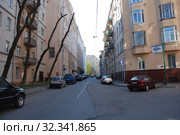 Скатерный переулок. Пресненский район. Город Москва. Россия (2009 год). Редакционное фото, фотограф lana1501 / Фотобанк Лори