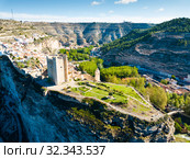 Spanish town of Alcala del Jucar (2019 год). Стоковое фото, фотограф Яков Филимонов / Фотобанк Лори