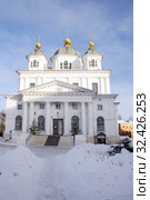 Казанский собор (1835- 1845 гг) Казанский женский монастырь в Ярославле (2017 год). Редакционное фото, фотограф stargal / Фотобанк Лори