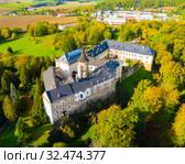 Zbiroh castle, Pilsen Region, Czech Republic (2019 год). Стоковое фото, фотограф Яков Филимонов / Фотобанк Лори