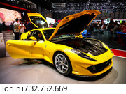 Ferrari 812 Superfast (2019 год). Редакционное фото, фотограф Art Konovalov / Фотобанк Лори