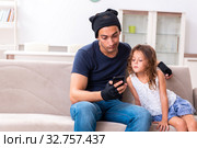 Child trafficking and abuse concept with small girl. Стоковое фото, фотограф Elnur / Фотобанк Лори