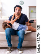 Child trafficking and abuse concept with small girl. Стоковое фото, фотограф Elnur / Фотобанк Лори