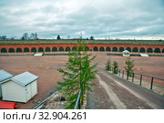 Валы и стены крепости (Бастион Хамина). Хамина. Финляндия (2019 год). Стоковое фото, фотограф Сергей Афанасьев / Фотобанк Лори