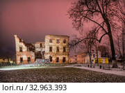 Главный дом Усадьбы Белкино house in the Belkino Manor in Obninsk (2019 год). Стоковое фото, фотограф Baturina Yuliya / Фотобанк Лори