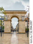 Guillaume Gate, Dijon, France (2019 год). Стоковое фото, фотограф Boris Breytman / Фотобанк Лори