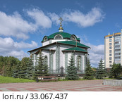 Свято-Никольская старообрядческая часовня в Екатеринбурге, принадлежащая Древлеправославной Поморской Церкви (2019 год). Стоковое фото, фотограф Михаил Марковский / Фотобанк Лори