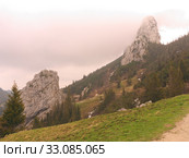 panorama at the kampenwand. Стоковое фото, фотограф Frank Rehermann / PantherMedia / Фотобанк Лори