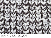background from a woolen knitted fabric. Стоковое фото, фотограф Oleksandr Chub / PantherMedia / Фотобанк Лори