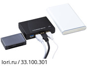 computer accessories. Стоковое фото, фотограф Oleksandr Chub / PantherMedia / Фотобанк Лори