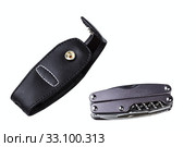 steel folding multitool. Стоковое фото, фотограф Oleksandr Chub / PantherMedia / Фотобанк Лори