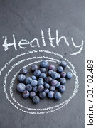 Healthy blueberries. Стоковое фото, фотограф Elina Manninen / PantherMedia / Фотобанк Лори