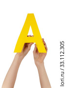the letter A. Стоковое фото, фотограф Nadja Blume / PantherMedia / Фотобанк Лори