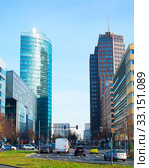 Berlin business downtown. Стоковое фото, фотограф Ivan Tykhyi / PantherMedia / Фотобанк Лори
