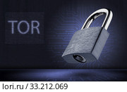 Concept of using anonymous tor network. Privacy on the Internet. Bypassing state censorship on the Internet. Free internet. Стоковое фото, фотограф Alexander / Фотобанк Лори