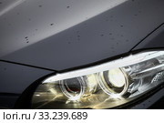 Car headlight detail. Стоковое фото, фотограф Mihai Barbu / PantherMedia / Фотобанк Лори