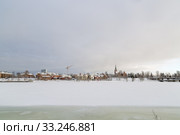 Downtown Umeå, Sweden in Winter. Стоковое фото, фотограф Niklas Emmoth / PantherMedia / Фотобанк Лори