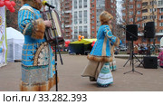 Масленица в Хорошево-Мневниках. Москва (2020 год). Редакционное видео, видеограф Сергей Соболев / Фотобанк Лори