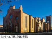 Cathedral of Santa Maria Assunta in Asti, Italy (2017 год). Стоковое фото, фотограф Яков Филимонов / Фотобанк Лори