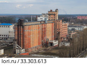 Брянск. Мельничный комбинат «Мелькрукк» (2020 год). Редакционное фото, фотограф Литвяк Игорь / Фотобанк Лори