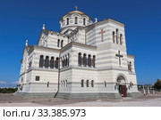 Свято-Владимирский кафедральный собор в Херсонесе, Севастополь, Крым (2019 год). Редакционное фото, фотограф Николай Мухорин / Фотобанк Лори
