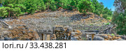 Ancient city Priene in Turkey (2019 год). Стоковое фото, фотограф Sergii Zarev / Фотобанк Лори