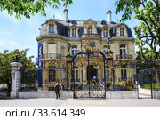 Marcel Dassault Hotel which houses Artcurial is today a space dedicated to art (2015 год). Редакционное фото, фотограф Ирина Мойсеева / Фотобанк Лори