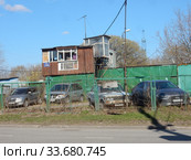 А/с "Хроматрон". Красноярская улица. Район Гольяново. Город Москва (2020 год). Редакционное фото, фотограф lana1501 / Фотобанк Лори