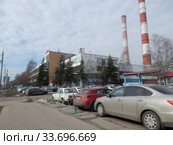 ПАО «МосЭлектроЛифт». 2-й Иртышский проезд, владение 11. Район Гольяново. Город Москва. Россия (2020 год). Редакционное фото, фотограф lana1501 / Фотобанк Лори