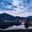 Lake wharf with a wooden pier at dawn. Teletskoye Lake, Artybash Village, Altai Republic, Russia. Стоковое фото, фотограф Вадим Орлов / Фотобанк Лори