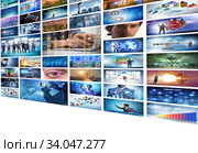 Collage of various business concepts. Стоковое фото, фотограф Elnur / Фотобанк Лори