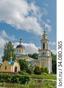 Храм Николая Чудотворца в селе Белое Тверская область (2020 год). Стоковое фото, фотограф Ирина Гришанова / Фотобанк Лори
