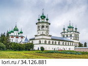 St. Nicholas Convent near Veliky Novgorod, Russia (2014 год). Стоковое фото, фотограф Boris Breytman / Фотобанк Лори
