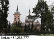 Смоленский храм города Ивантеевки (2020 год). Редакционное фото, фотограф Дмитрий Неумоин / Фотобанк Лори