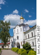 Varnitsky Trinity-Sergius Monastery in the Yaroslavl Region, Rostov Veliky, Varnitsa settlement (2020 год). Стоковое фото, фотограф Валерий Смирнов / Фотобанк Лори