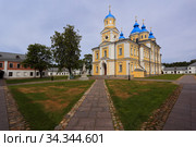Собор Рождества Пресвятой Богородицы. Остров Коневец (2020 год). Стоковое фото, фотограф Роман Рожков / Фотобанк Лори