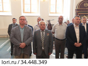 Великое освящение Троицкого собора и храма Христа Спасителя Николо-Берлюковской пустыни (2020 год). Редакционное фото, фотограф Дмитрий Неумоин / Фотобанк Лори
