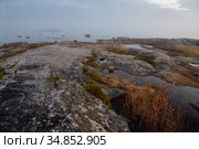 Sunrise on the White Sea in Karelia, Russia. Стоковое фото, фотограф Знаменский Олег / Фотобанк Лори