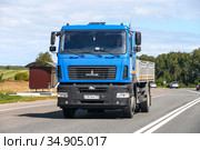 MAZ 5340 (2020 год). Редакционное фото, фотограф Art Konovalov / Фотобанк Лори