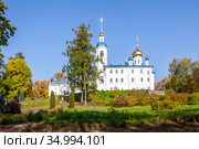 Иоанно-Богословский Череменецкий мужской монастырь. Череменец. Лужский район, Ленинградская область (2020 год). Стоковое фото, фотограф Сергей Афанасьев / Фотобанк Лори