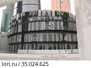 Москва. Московский международный деловой центр «Москва-Сити» (ММДЦ «Москва-Сити»). Киноконцертный зал Москва-Сити (2020 год). Редакционное фото, фотограф Илюхина Наталья / Фотобанк Лори