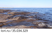 Верхушки скальных образований, выступающие из воды. Стоковое фото, фотограф EgleKa / Фотобанк Лори