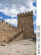 Castle on the rocky mountain (2020 год). Редакционное фото, фотограф Антон Соваренко / Фотобанк Лори